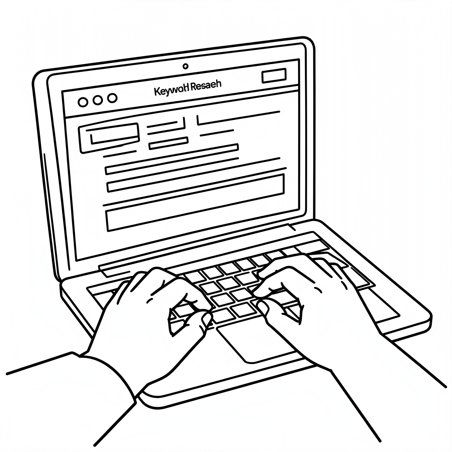 Doing keyword research for SEO optimization