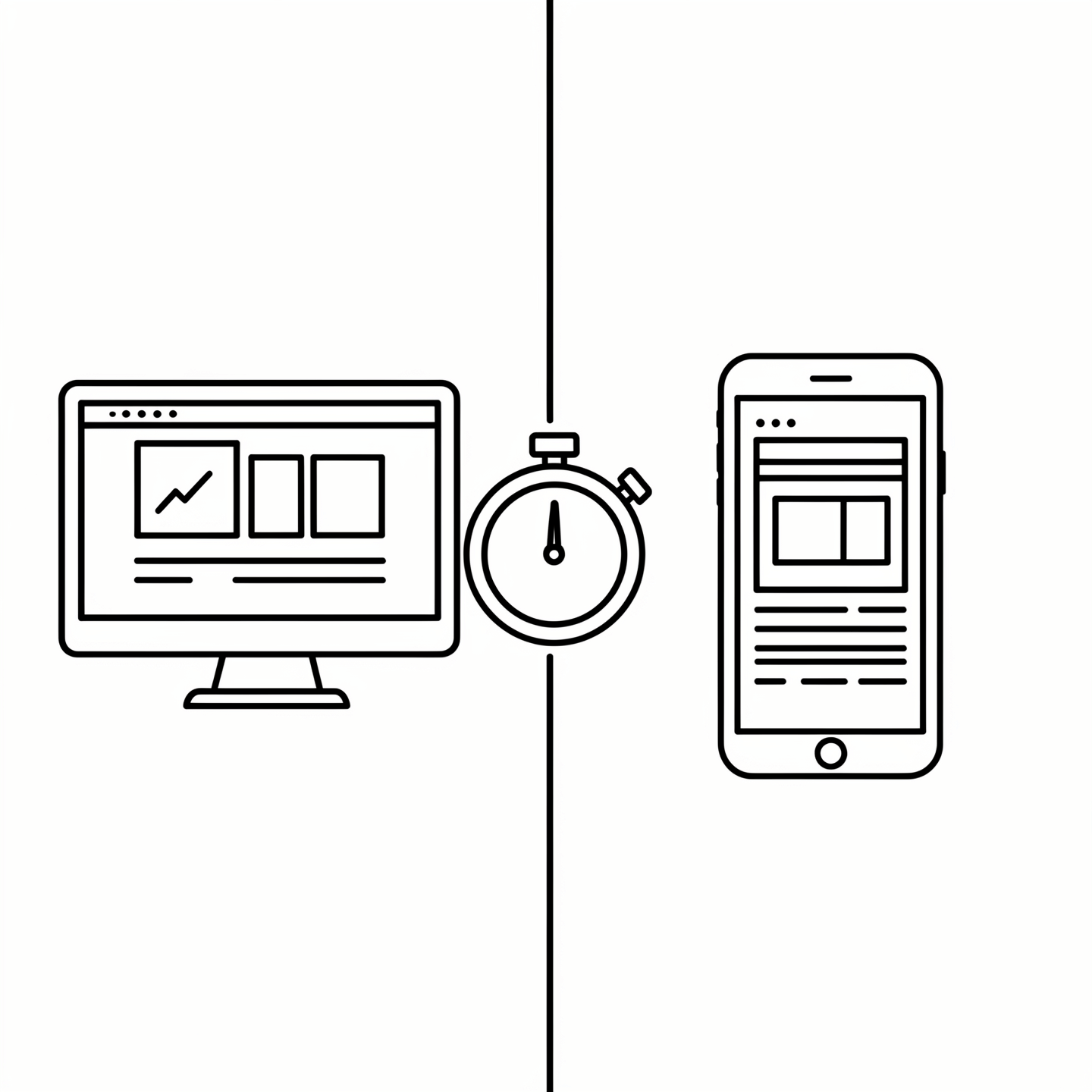 Website optimized for mobile and fast loading speeds